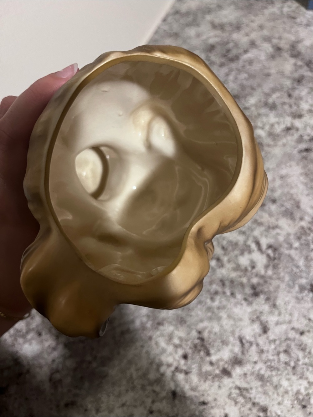 Vintage Napcoware Lady Head Vase - Mid-Century Modern - Faux Pearl, Planter - Picture 8 of 12